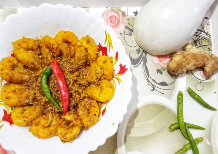 Recommendation to Producing Appetizing Coconut Prawn