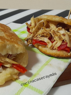 Una foto de Bocadillo de carne desmechada