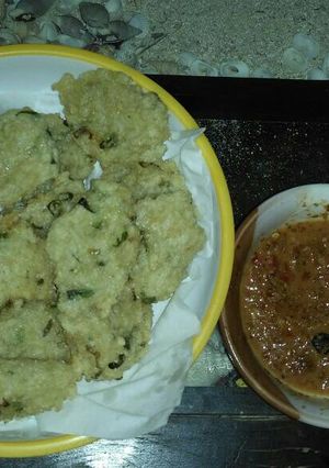 Foto resep Rujak cireng tepung kobe