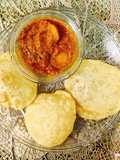 लुची और दम आलू (luchi aur dam Aloo Recipe in hindi)