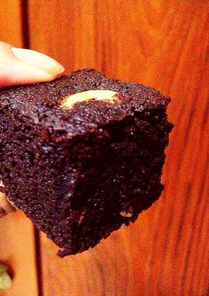 Foto resep brownies dark chocolate