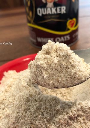 A picture of How to make Homemade Oats Flour?.