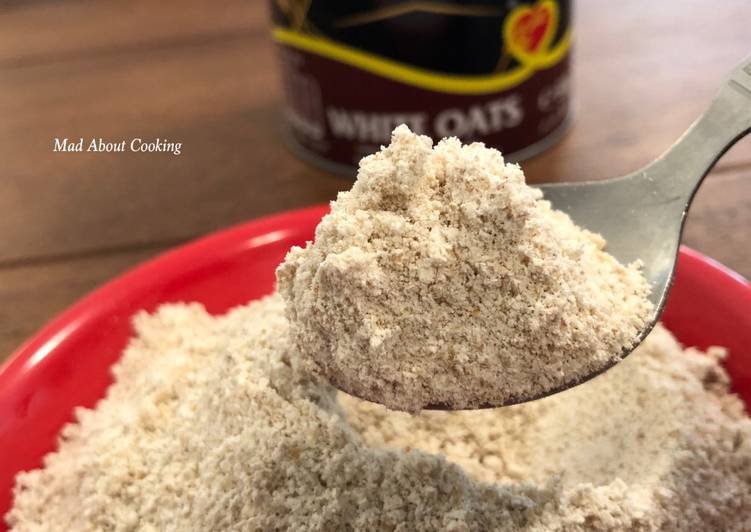 How to make Homemade Oats Flour?