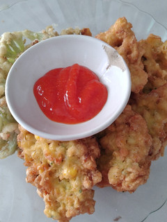 Foto resep Bakwan jagung dan kembang kol goreng