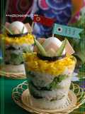 Kabuto Sushi Cups for Children's Day