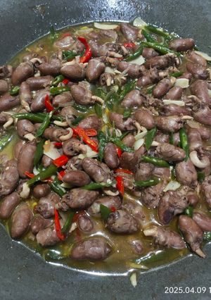 Foto resep Oseng Jantung Ayam Lombok Ijo