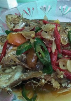 Foto resep Tumis ikan asin selar