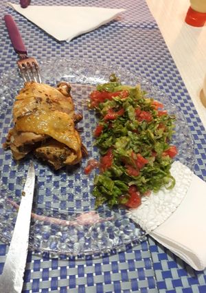Una foto de Pollo al horno diferene. Grace