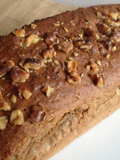 Una foto de Pan de plátano vegano