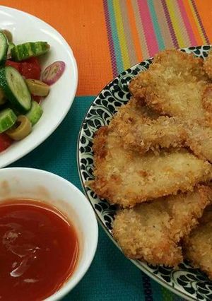 Hình của món Thịt tẩm bột rán.
