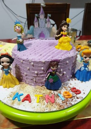 Foto resep Chocolate birthday cake / basic chocolate sponge cake