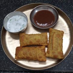 A picture of Sambar Vadi (Puda Chi Vadi / Patodi).