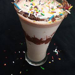 A picture of Mocha cold coffee.