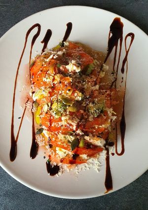 Une photo de Tomate mozza et avocado