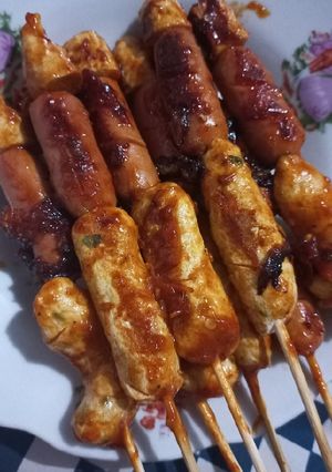 Foto resep Sosis Bakar Bumbu Pedas🍢🌶