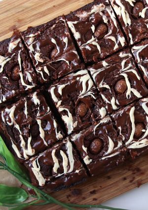 A picture of My best brownies 🍫.