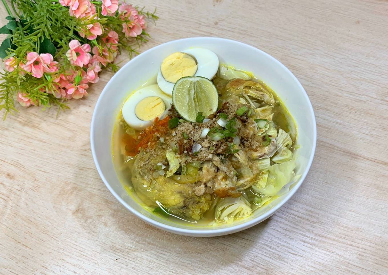 Resep soto ayam spesial