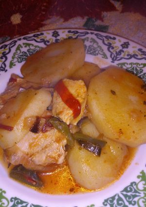 Una foto de Estofado de pollo