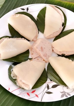 Hình của món Bánh giày lụa.