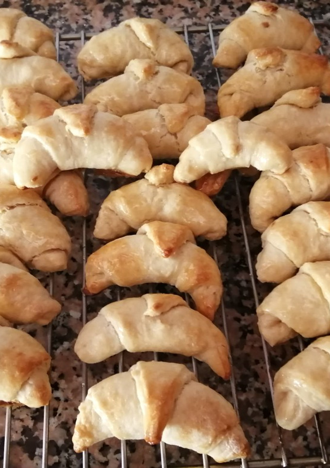 Una foto de Croassan con masa de brioche