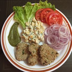 A picture of Vegetable Cutlets.