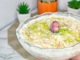 شعيرية باللبن كريمة