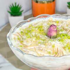 شعيرية باللبن كريمة-レシピのメイン写真