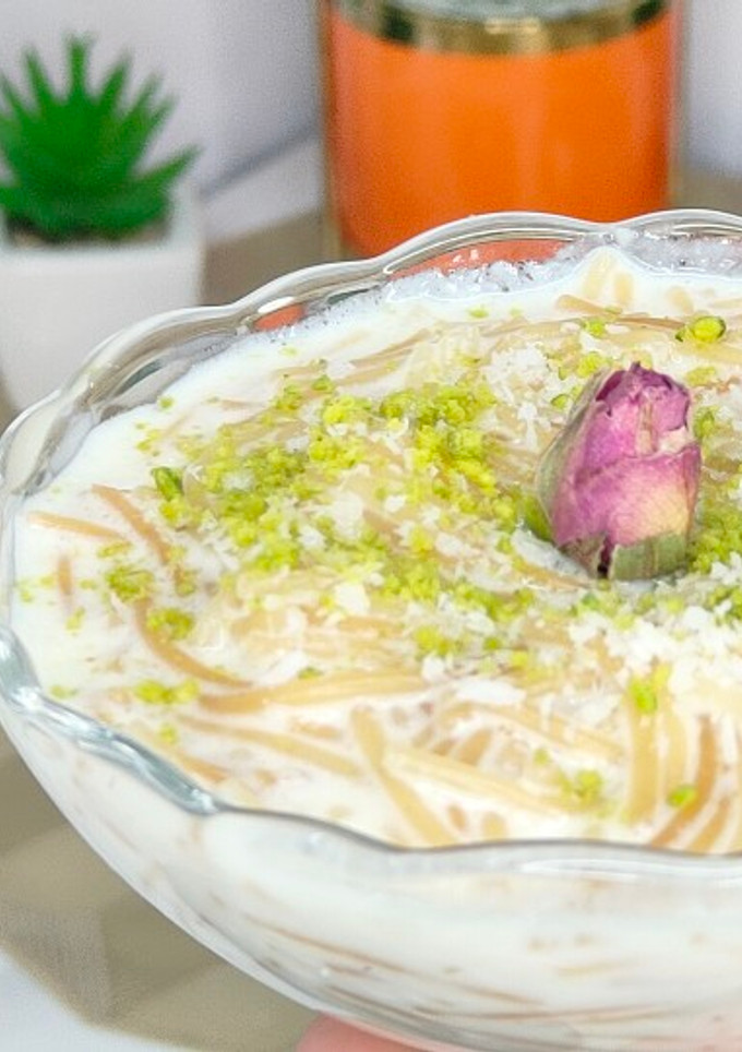 صورة لوصفة شعيرية باللبن كريمة