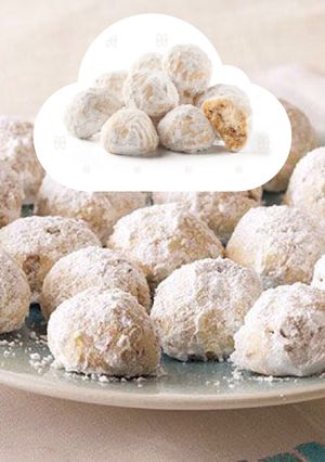 Una foto de Polvorones