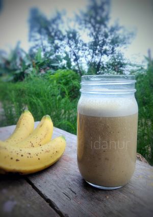 Foto resep Smoothie Pisang Tanpa Es