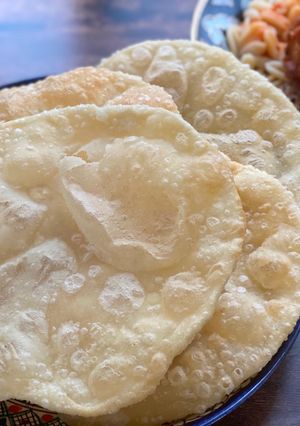 A picture of Fried Soft Flat Bread.