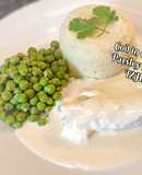 Cod in Creamy Parsley Sauce