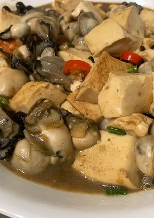 豆腐鮮蚵（不勾芡版） 的食譜成品照片