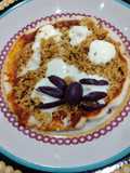 Mini-Pizza sem glúten aterrorizante!