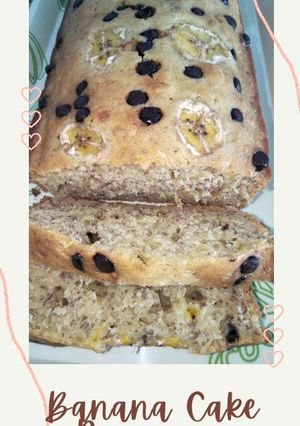Foto resep 42. Banana Cake Panggang