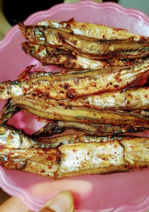 Hình của món Cá trứng nauy nướng bằng nckd.