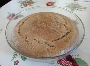 Una foto de Torta de banana vegana, Súper FÁCIL!