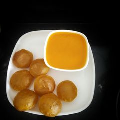 A picture of Masala Puri.