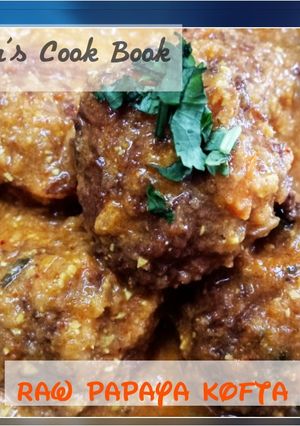 A picture of Raw Papaya Kofta.