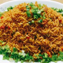 A picture of Schezwan Fried Rice.