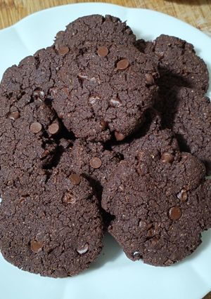 A picture of Flourless Chocolate Cookies.