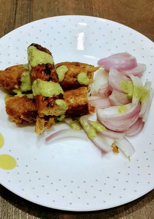 A picture of Chicken Seekh Kebab.