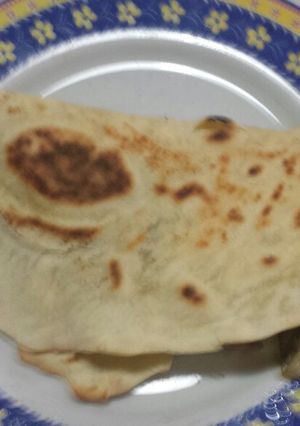 Foto di Piadina con cicoria e mozzarella