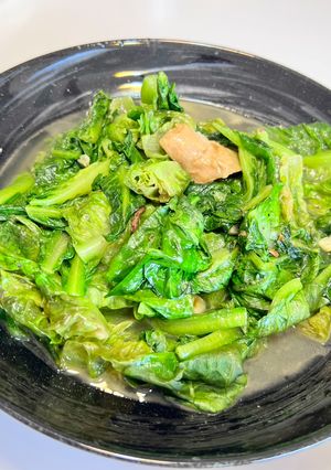 XO醬佐冰花（鑽石菜） 的食譜成品照片