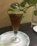 Peach ice tea mojito