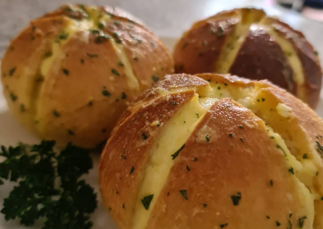 Korean garlic bread