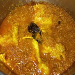 A picture of Omlette curry.