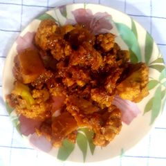 A picture of Aloo Gobhi.