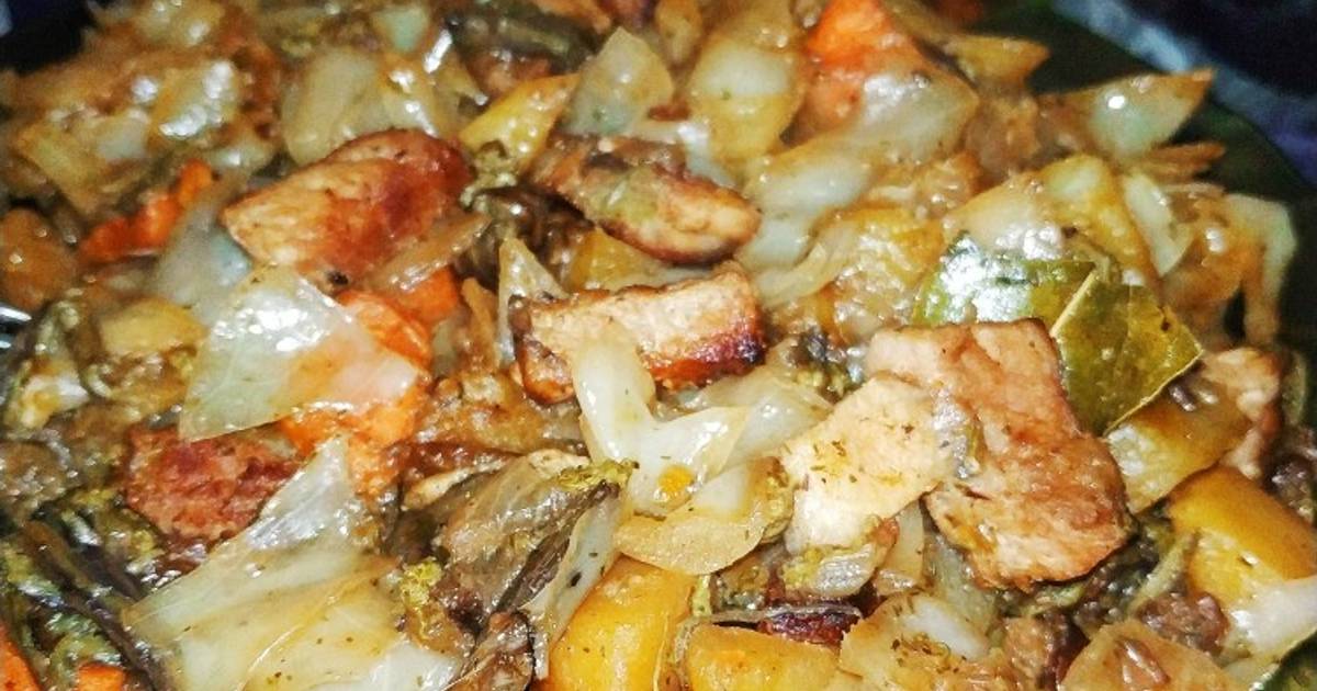 Как приготовить папоротник с овощами