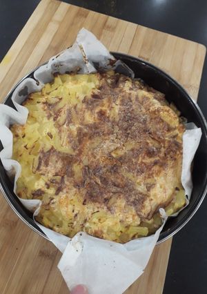 Una foto de Kuchen de piña